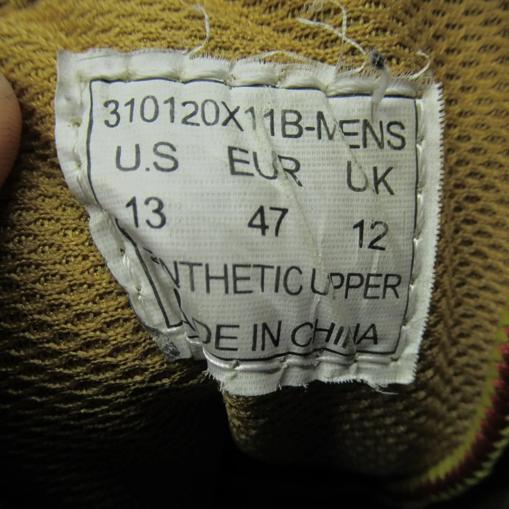 Mountain Gear Mens 13 Ankle‎ Boots Brown Lace Up Lug Sole Rugged Classic Work